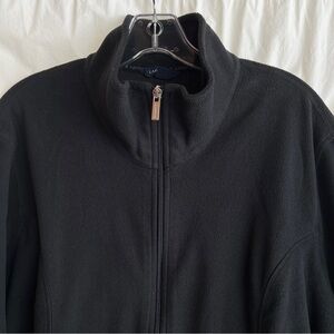 Vintage Plus Size Lands' End Full-Zip Fleece Size 20W-22W (2X) Double Zip